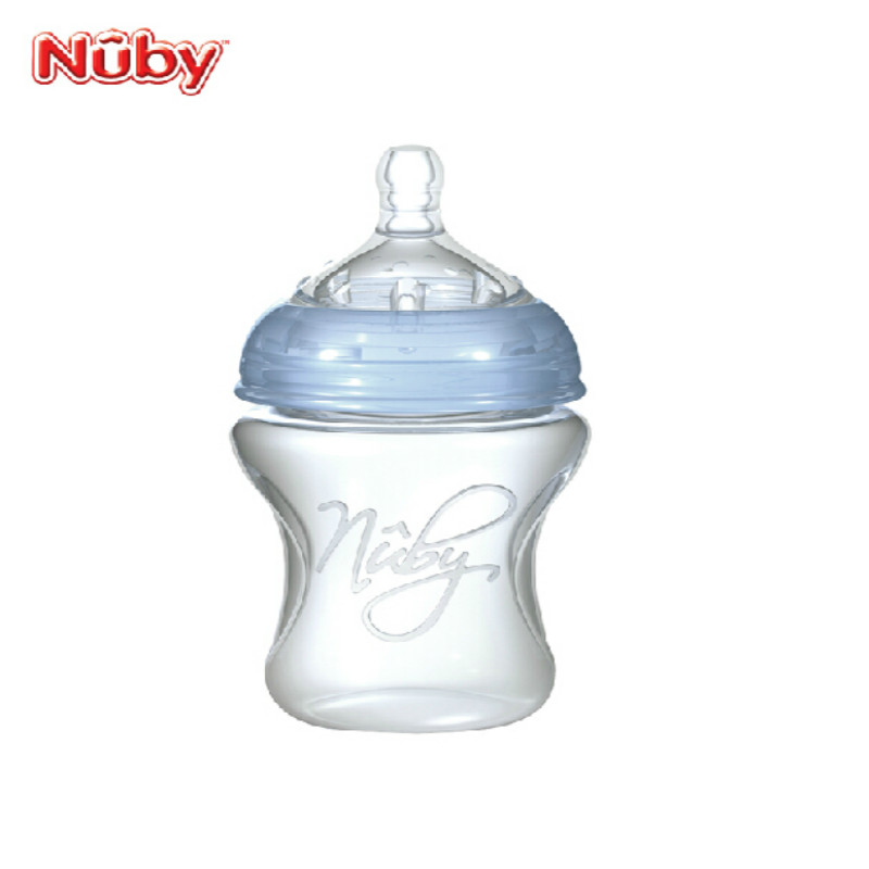 美国努比自然乳感系列宽口径PP新生婴儿奶瓶150ml宝宝奶瓶67013