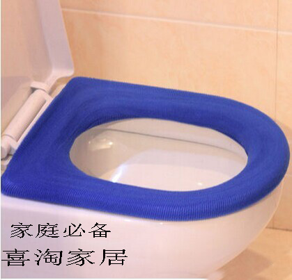 O型马桶垫子冬季厕所马桶圈贴通用加厚坐垫保暖长毛绒棉坐便器套