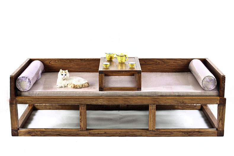 松木罗汉床实木现代罗汉榻 古典中式仿古家具沙发床榻特价