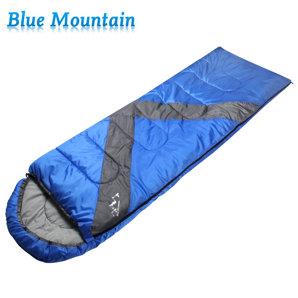 蓝色山脉成人睡袋户外超轻春秋冬季睡袋野营午休睡袋特价