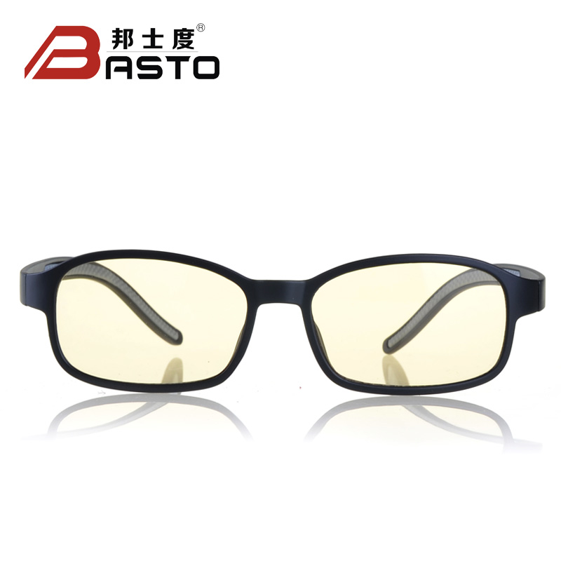 邦士度时尚防辐射眼镜电脑镜 黑色素镜片平光镜抗疲劳护目镜C3104