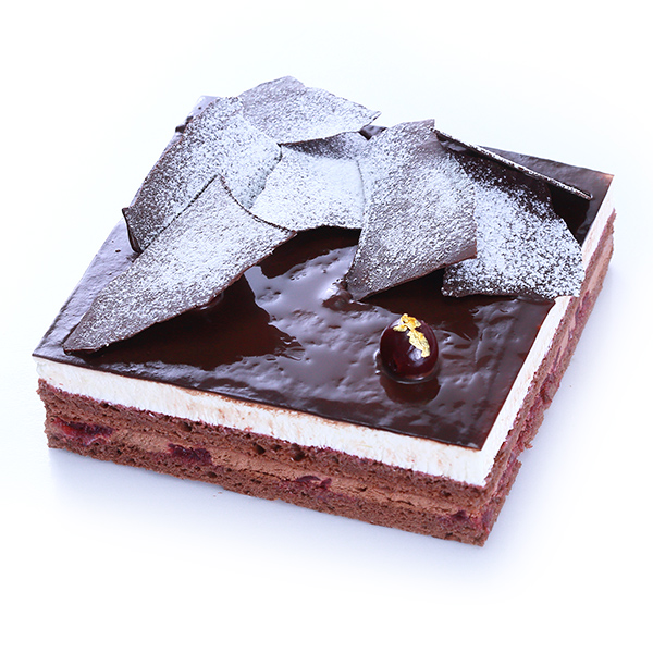 摩方lecube 黑森林樱桃蛋糕配鲜奶油巧克力生日聚会 广州同城配送