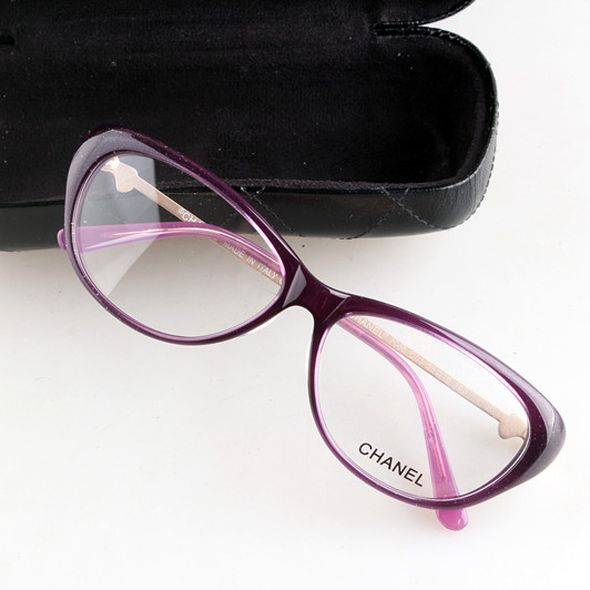 新款小香眼镜架CH7068女近视超轻全框板材紫色红色眼镜框近视女潮
