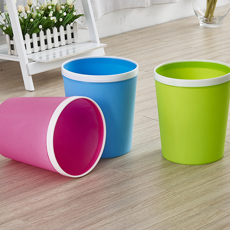 塑料垃圾桶创意可爱垃圾桶客厅垃圾筒无盖厨房卫生间垃篓