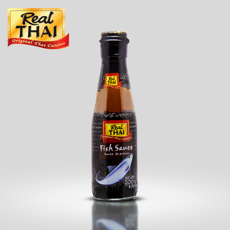 [泰国原装进口]Real Thai丽尔泰鱼露200ml泰式口味咸鲜蒸鱼酱油