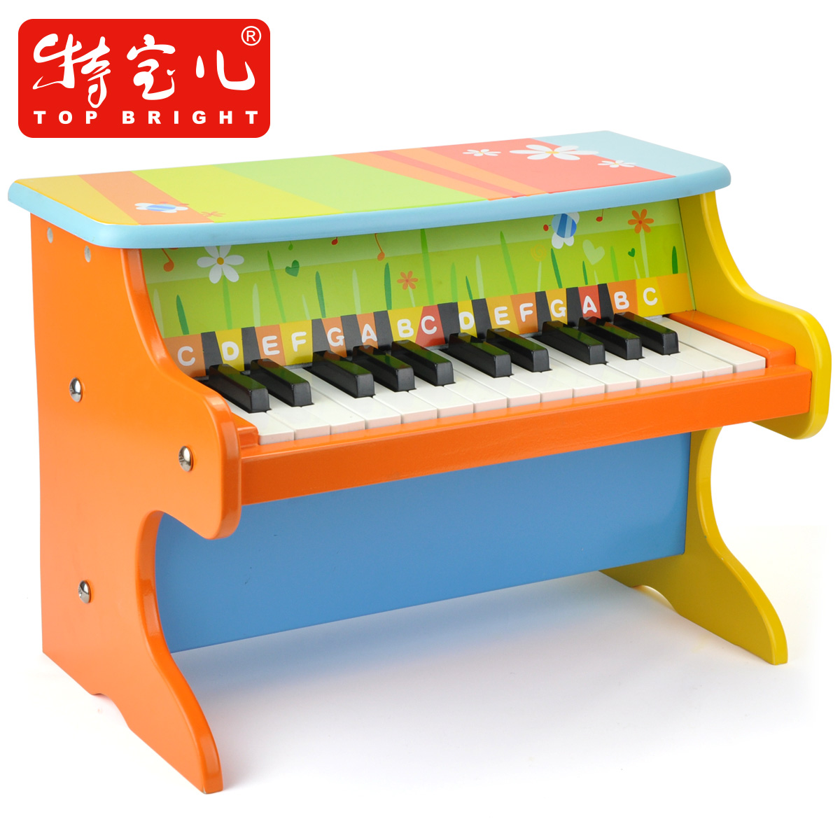 特宝儿 精致木制25键钢琴婴儿乐器音乐玩具 宝宝儿童玩具小钢琴