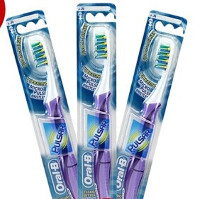 爱尔兰进口Oral B澎湃型清洁固齿电动牙刷博朗欧乐比B防蛀3支装