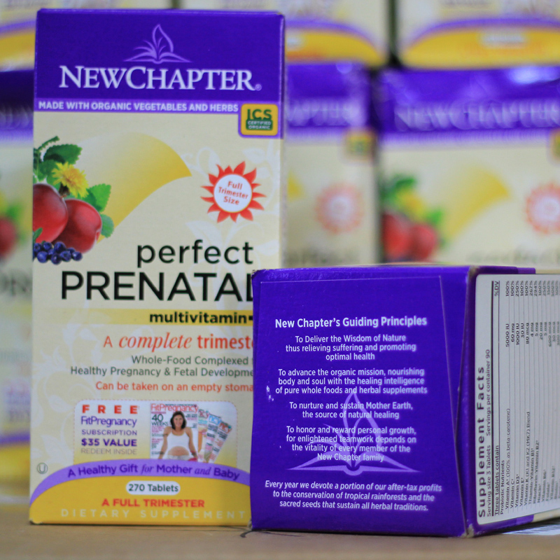 New Chapter 完美孕宝/孕妇哺乳期有机维生素270片 NC孕妇维生素