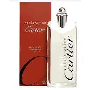 正品 Cartier卡地亚 Declaration宣言男士淡香水 100ML 持久