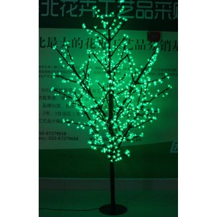绿色LED樱花树/1.8米672头/园林景观灯饰/彩色灯树北京2.5米/3米