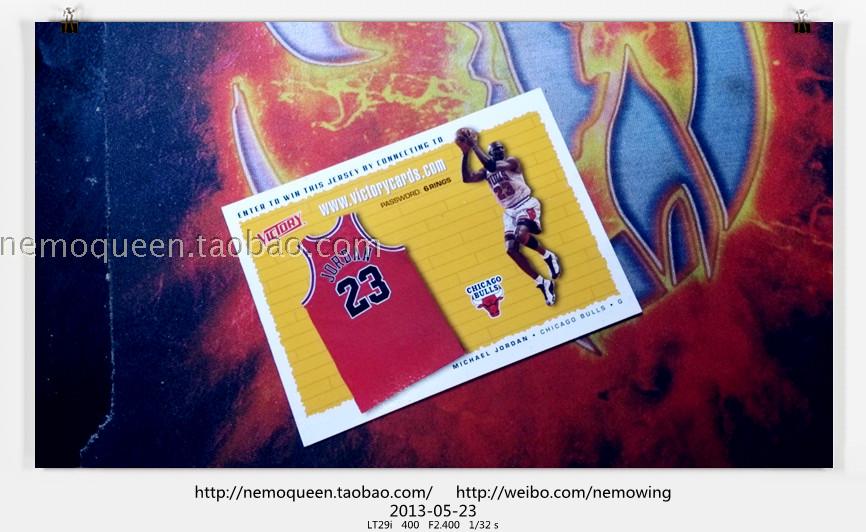 NBA球星卡 Michael Jordan 乔丹 UD亚德普卡 23号球衣/NBA周边