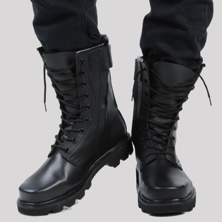 新款正品军靴男 特种兵作战靴美国军 户外沙漠靴 钢头钢底 靴子男