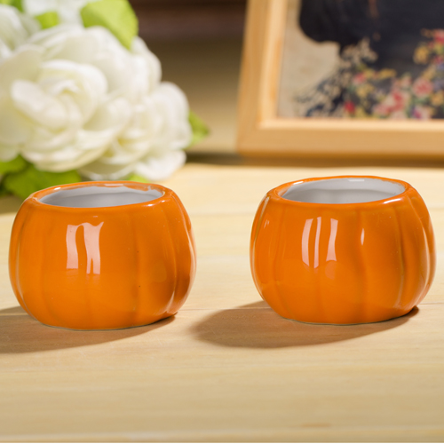 橙花 陶瓷杯/花插杯/功能杯 两件套装