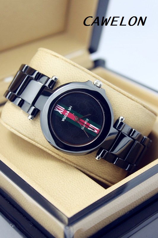 包邮正品 黑白2色进口陶瓷表 韩国潮流时尚女表 女士防水复古手表