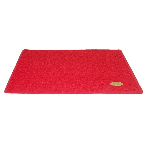 逸能正品红色除尘地垫蹭蹭垫脚垫防滑垫PVC耐磨型门垫40*60