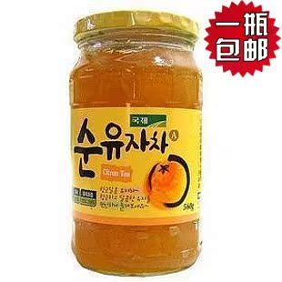 韩国原装进口 KJ牌蜂蜜柚子茶 560克 非北京灌装 多省一瓶包邮