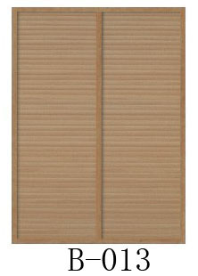 2011特惠同色移门整版中空木塑波浪板衣柜门泰国柚木色每人限2套