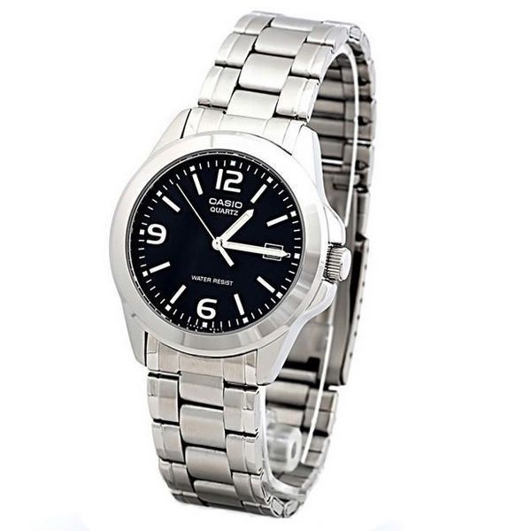 正品男式casio卡西欧手表 商务休闲钢带指针男士手表MTP-1215A-1A