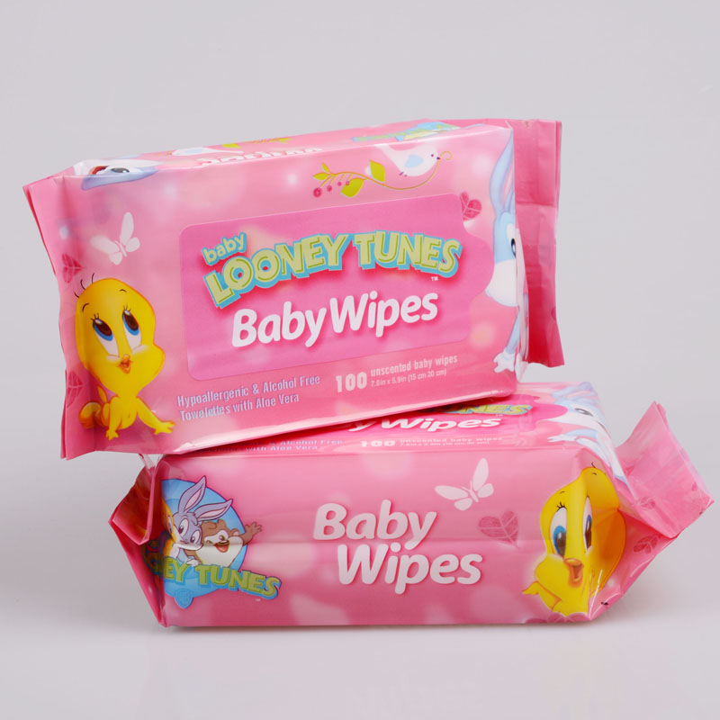 迪士尼湿巾 婴儿 80+20抽 宝宝湿纸 防止红屁屁 5包包邮 批发