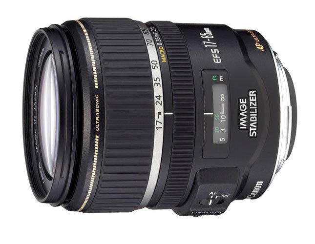 佳能/Canon EF-S 17-85mm f/4-5.6 IS USM 套装单反镜头 防抖