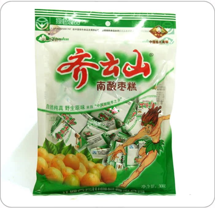 齐云山南酸枣糕 零食精选低糖300g袋装江西特产绿色食品开胃正品