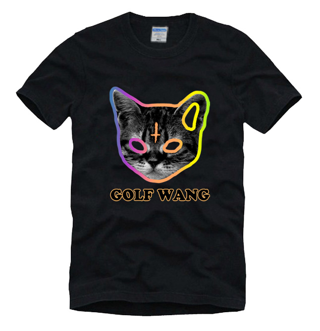 砸！滑板Odd-Future-原宿潮牌GOLF WANG甜甜圈OFWGKTA纯棉T恤-3