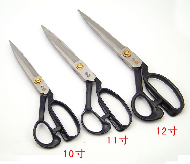 铁皮剪刀 裁缝剪刀 缝纫剪 服装剪 锻打精致 剪刀 聚丙烯管