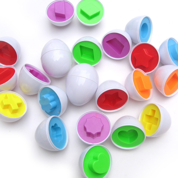 特惠!配对聪明蛋 配对蛋 认识形状和颜色 益智玩具 儿童玩具0118