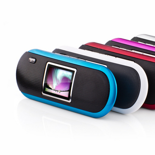 NOGO乐果i35极光 彩屏大屏便携插卡音箱 收音 录音 MP3 视频 特价
