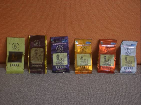 和甲散泡  养肝茶10元/泡、益肾茶和御神茶60/泡  其它三种20元
