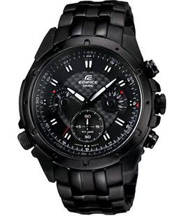 最新款促销 CASIO卡西欧 多功能赛车男表EF-535BK-1AV男士手表