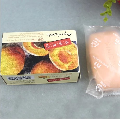 HC036韩国进口 水果之乡果蔬精油皂 去痘 精油皂 水果黄桃皂