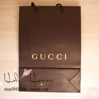 Gucci 古琦 专柜纸袋手提袋
