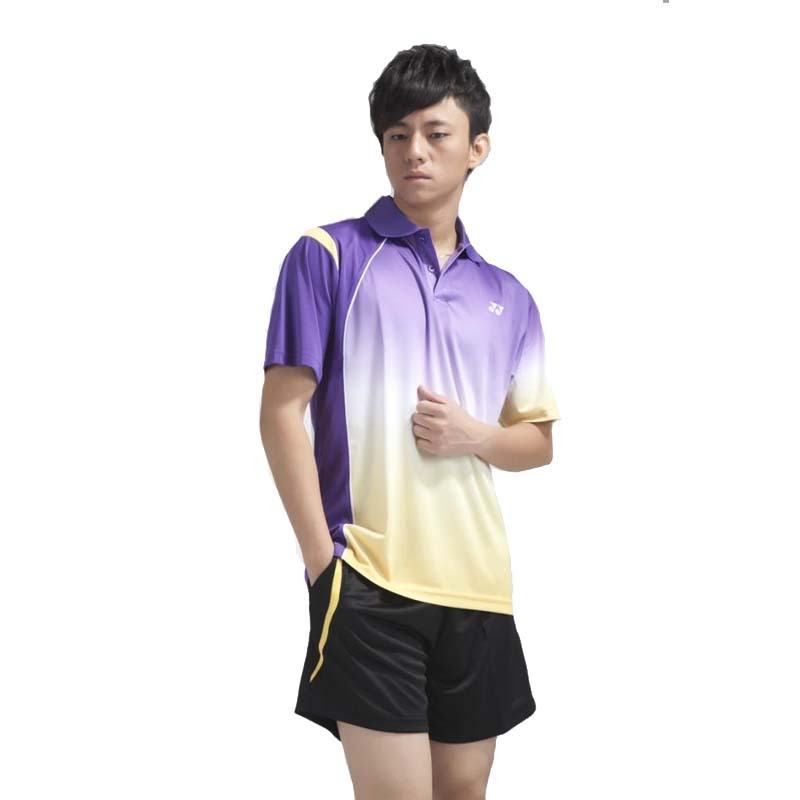 2011年新款 尤尼克斯/YONEX 羽毛球服男款YY套装1090A# 紫色