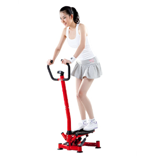 韩国KUS.005S-c红色高脚杯踏步机 踏步器 健身器材终身维修