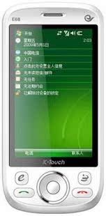 天语 E68Windows Mobile操作系统电信3G