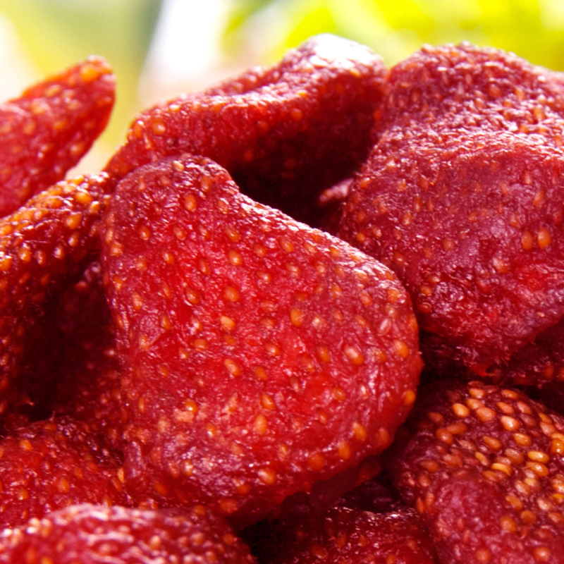 百草味 新装 蜜饯水果干 台湾风味零食 草莓果脯 草莓干100g