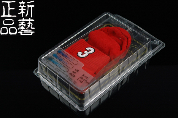 限量发售1万双 扑克牌 NBA球星袜 韦德3号红色 独立精美包装