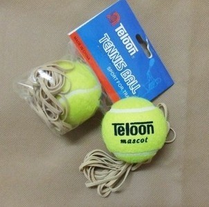 天龙带线网球 单人练习网球 训练球 两只装 特价