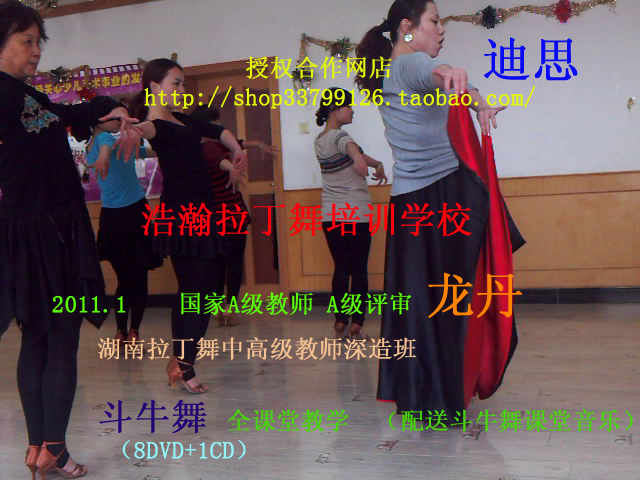 2011-01 湖南拉丁舞中高级教师深造班第一季 斗牛 (8DVD+1CD)