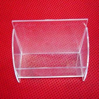 特价清仓 塑料名片盒 透明塑料名片座 大容量名片盒 商务名片盒