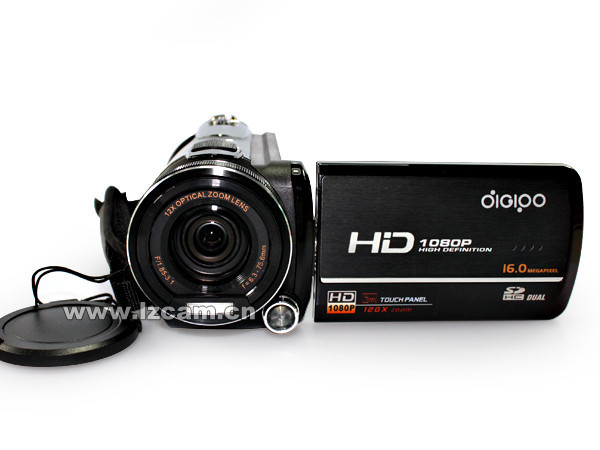 HDV-300E数码摄像机 1600万像素3.5寸触控屏 12倍光学变焦