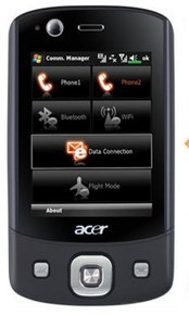 倚天 dx900ACER WCDMA移动GSM 双卡双待.智能手机