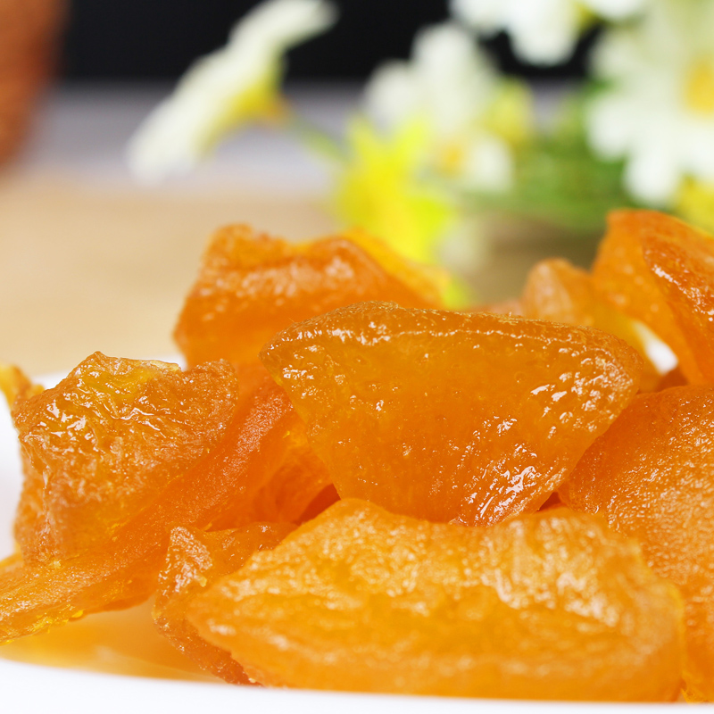 淘豆 黄桃干108g 蜜饯水果干 韩国风味黄桃果肉果脯 休闲零食