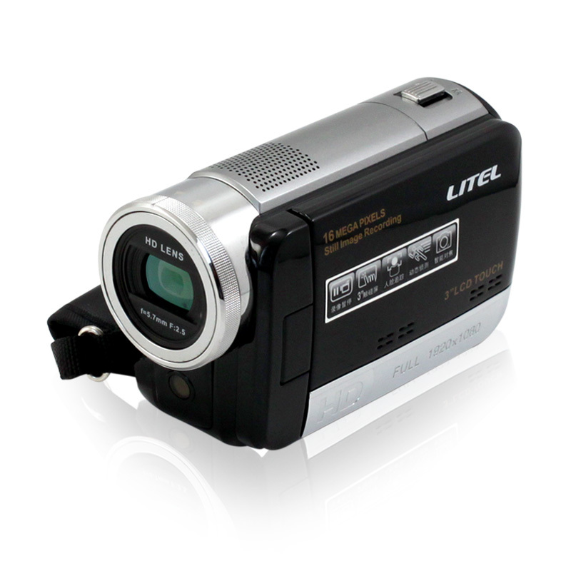 理特 DDV-R77 数码摄像机 1080P全高清 全屏触屏操作  开业包邮