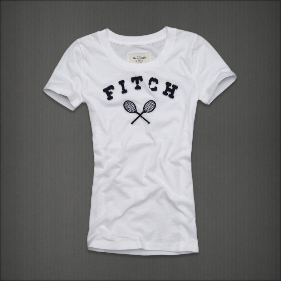 【美国代购】Abercrombie Fitch/AF 新款女士短袖T恤 Larissa