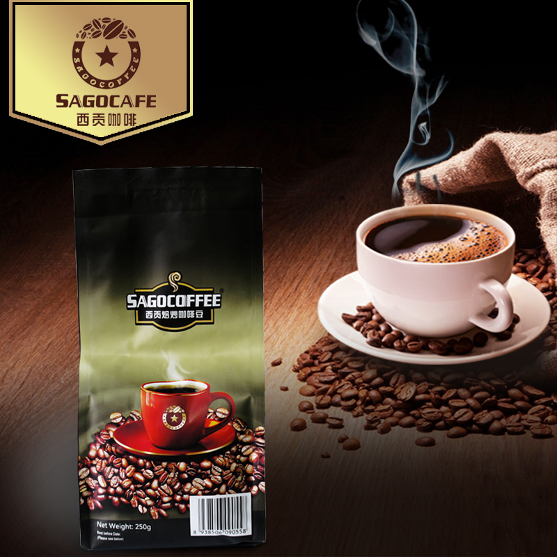 SAGOcoffee 进口越南咖啡豆 阿拉比卡豆Arabica中度烘焙咖啡250克
