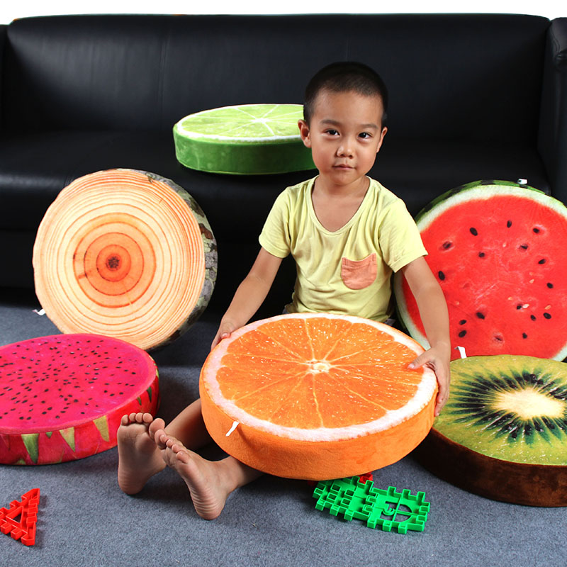 sixstar儿童坐垫 儿童水果坐垫 沙发座垫 地板坐垫 4个包邮