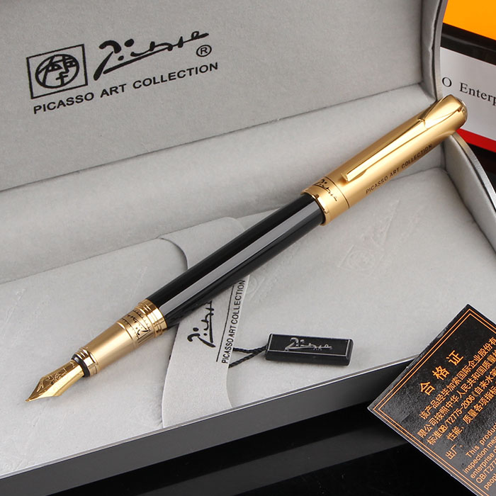 Pimio专柜正品钢笔毕加索礼品笔PS906雅典皇朝铱金墨水笔特价促销