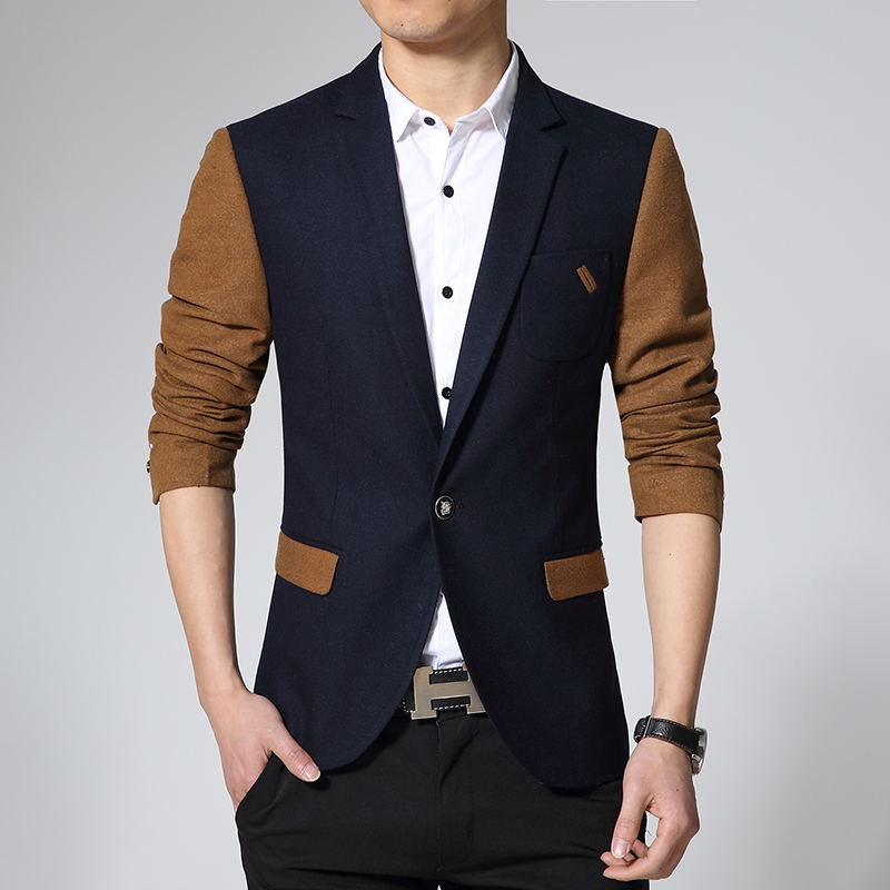 潮盼2015春季新款韩版男士修身西装男休闲男装小西服便西单西外套